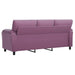 Bank Paars 214 x 85 x 93 cm fluweel