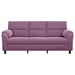 Bank Paars 214 x 85 x 93 cm fluweel