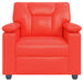 Bank Rood 91 x 85 x 93 cm Kunstleer