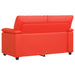 Bank Rood 151 x 85 x 93 cm Kunstleer