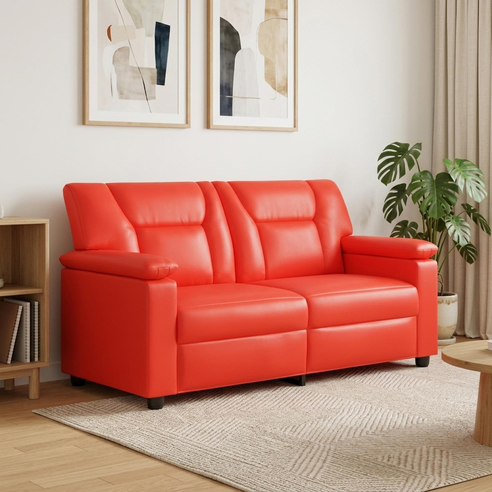 Bank Rood 171 x 85 x 93 cm Kunstleer