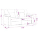 Bank Rood 171 x 85 x 93 cm Kunstleer