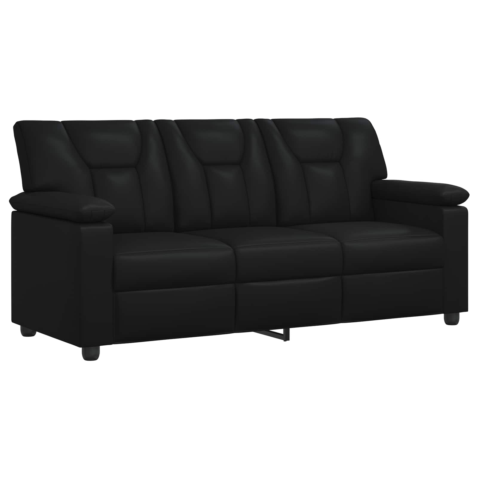 Bank Zwart 191 x 85 x 93 cm Kunstleer
