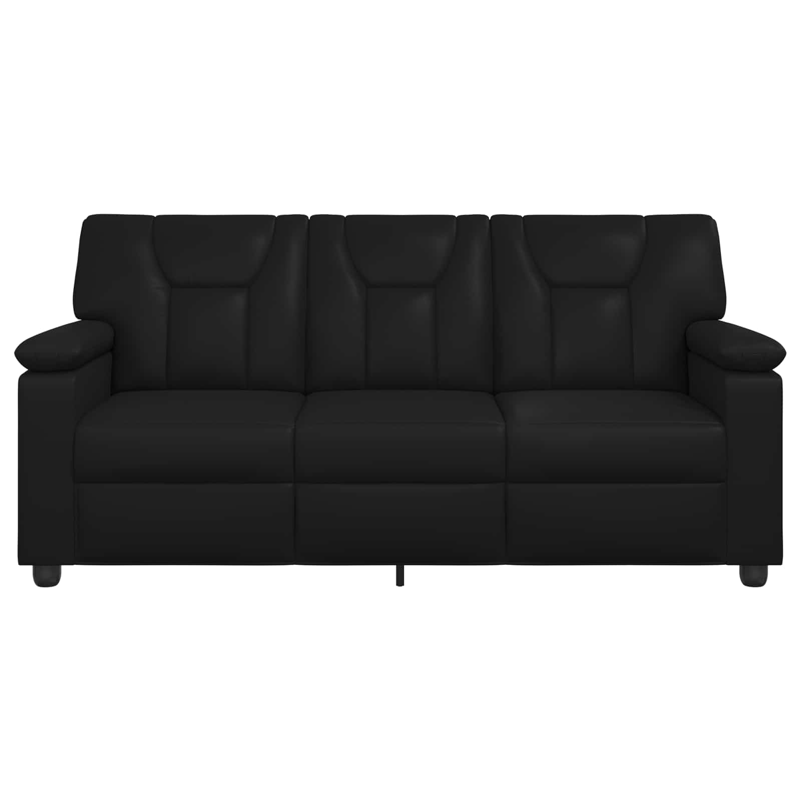 Bank Zwart 191 x 85 x 93 cm Kunstleer