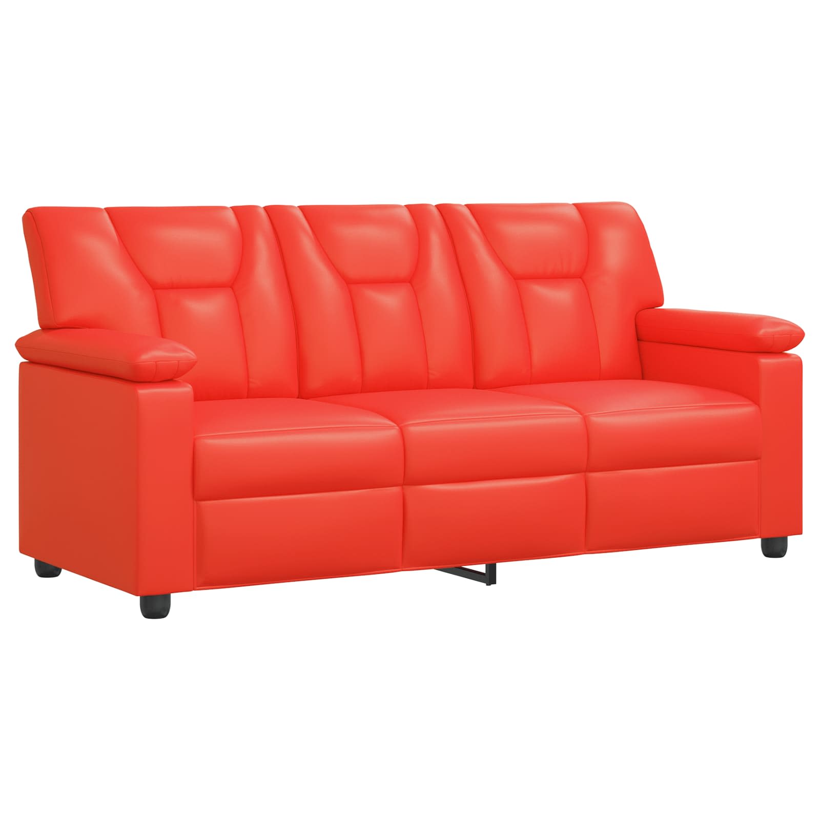 Bank Rood 191 x 85 x 93 cm Kunstleer