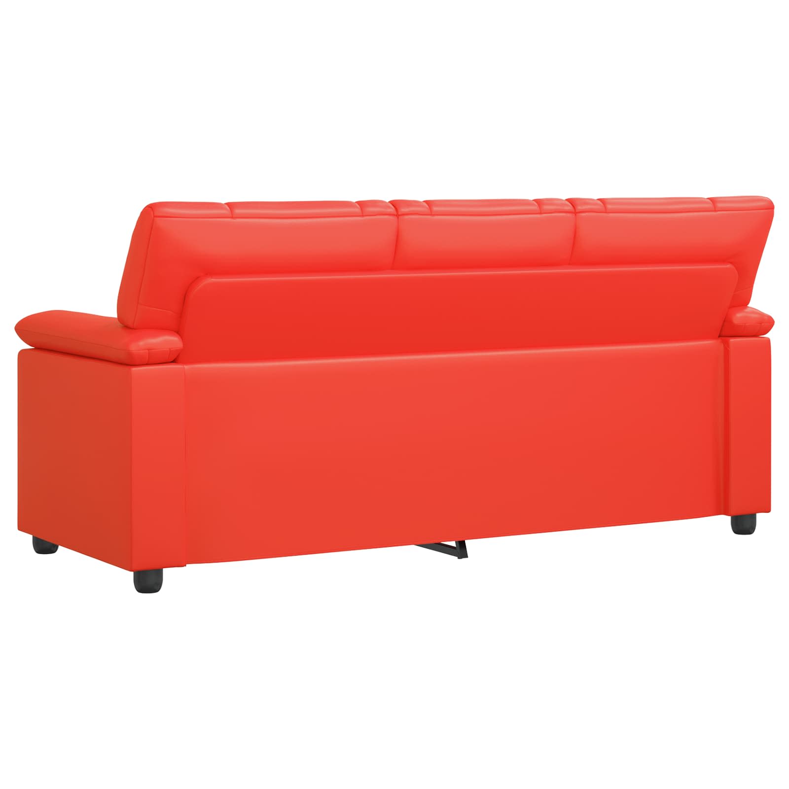 Bank Rood 191 x 85 x 93 cm Kunstleer