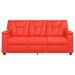 Bank Rood 191 x 85 x 93 cm Kunstleer