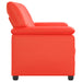 Bank Rood 191 x 85 x 93 cm Kunstleer