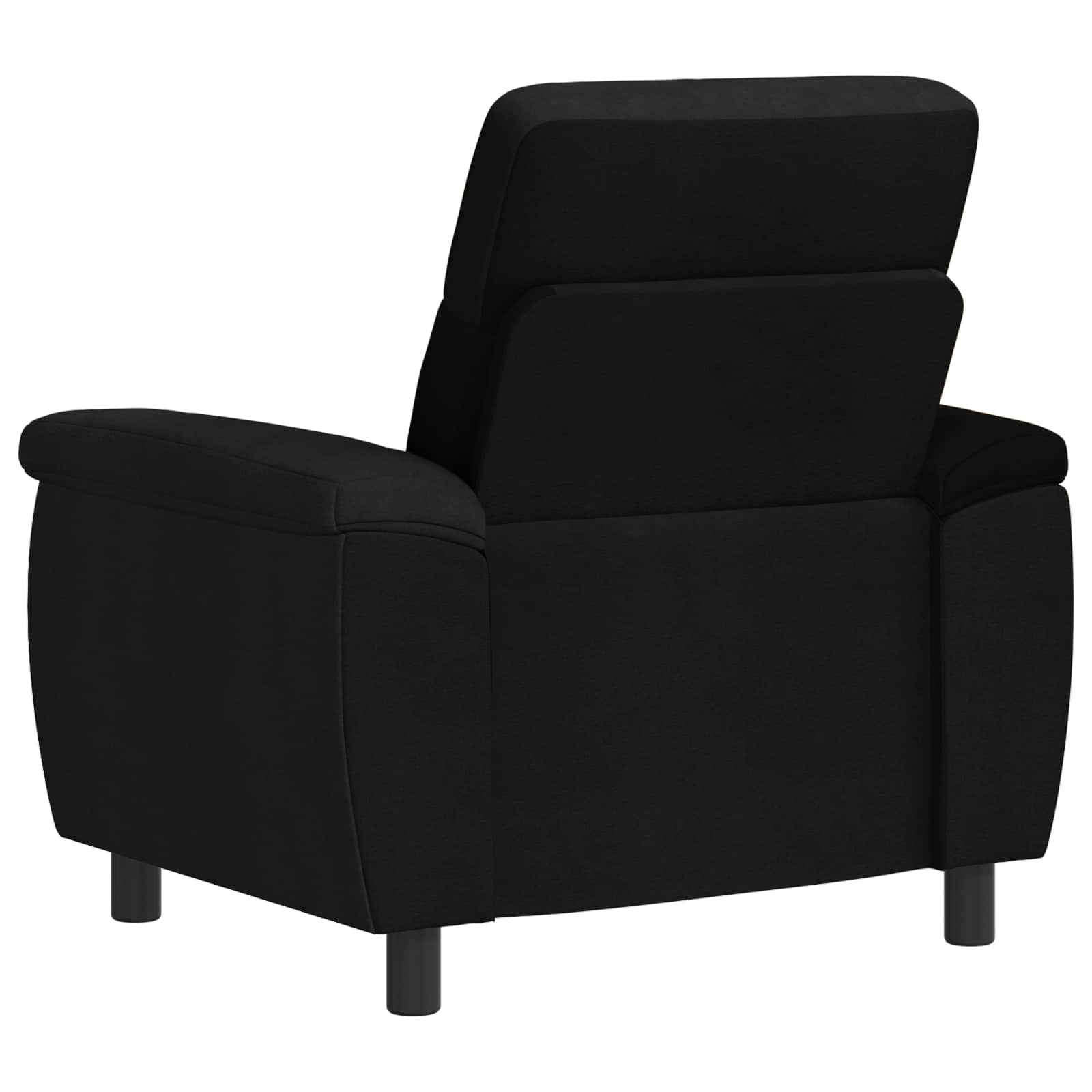 Bank Zwart 95 x 90 x 95 cm Stof