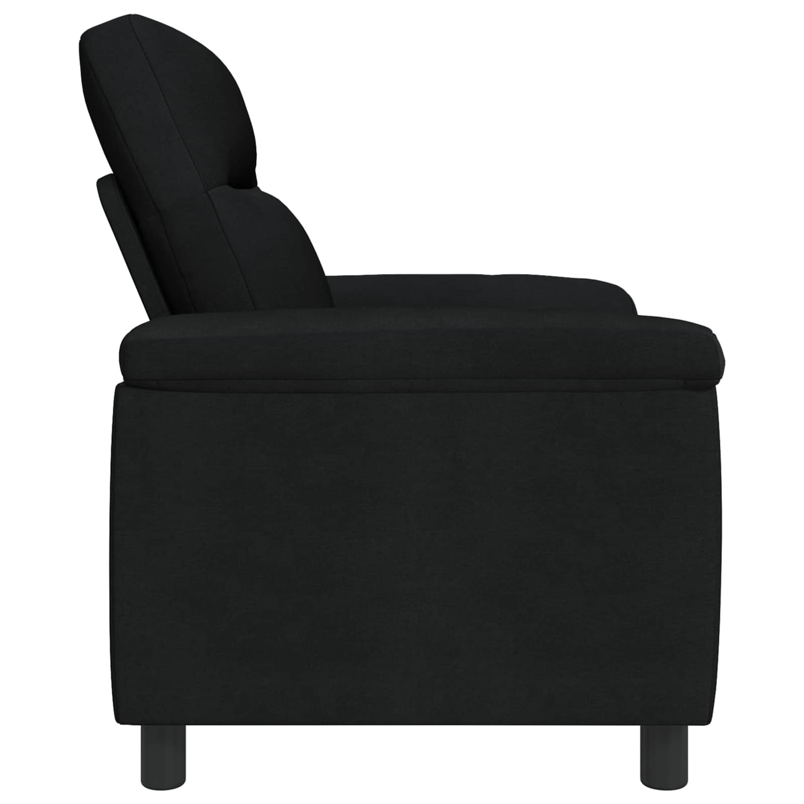 Bank Zwart 95 x 90 x 95 cm Stof