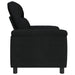 Bank Zwart 95 x 90 x 95 cm Stof