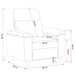 Bank Donkergroen 95 x 90 x 95 cm Stof