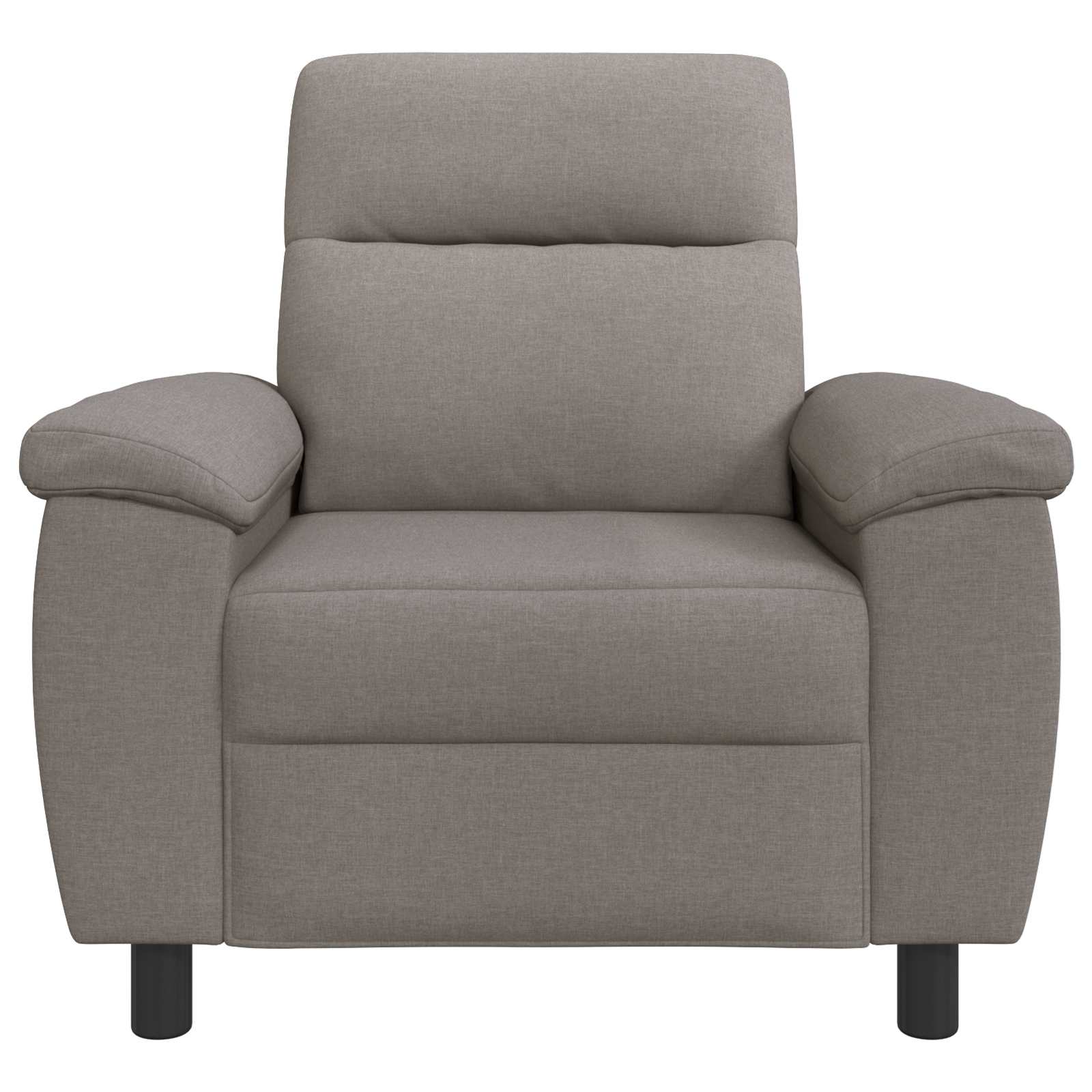 Bank Taupe 95 x 90 x 95 cm Stof