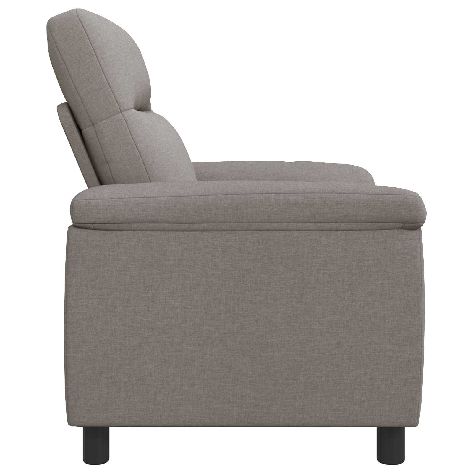 Bank Taupe 95 x 90 x 95 cm Stof