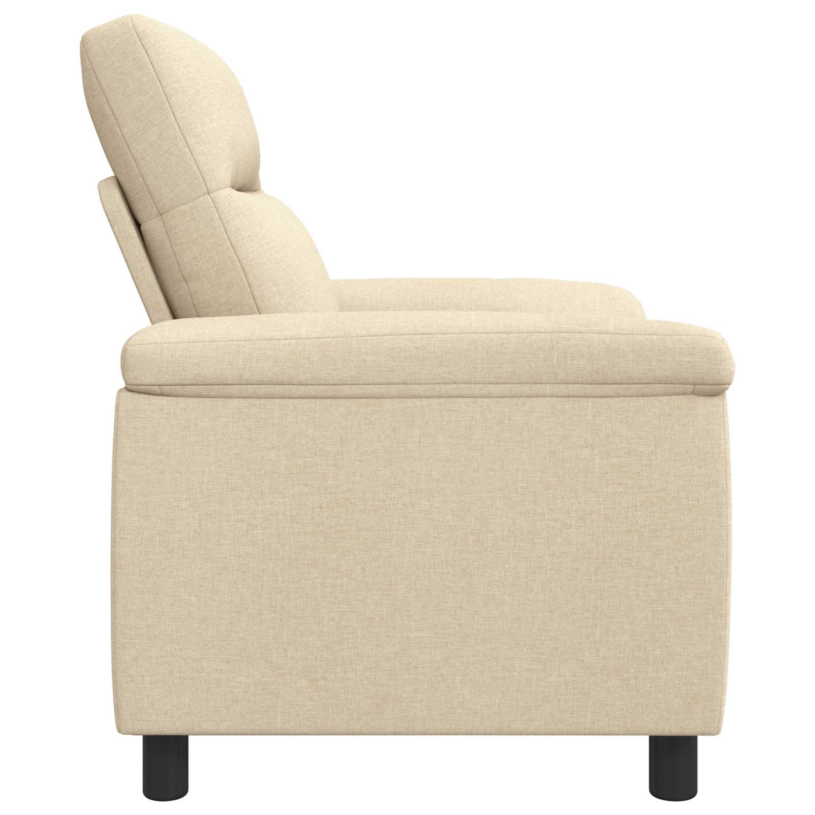 Bank Crèmekleurig 95 x 90 x 95 cm Stof