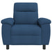 Bank Blauw 95 x 90 x 95 cm Stof