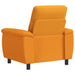 Bank Donkergeel 95 x 90 x 95 cm Stof