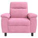 Bank Roze 95 x 90 x 95 cm Stof