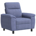 Bank Jeans Blauw 95 x 90 x 95 cm Stof
