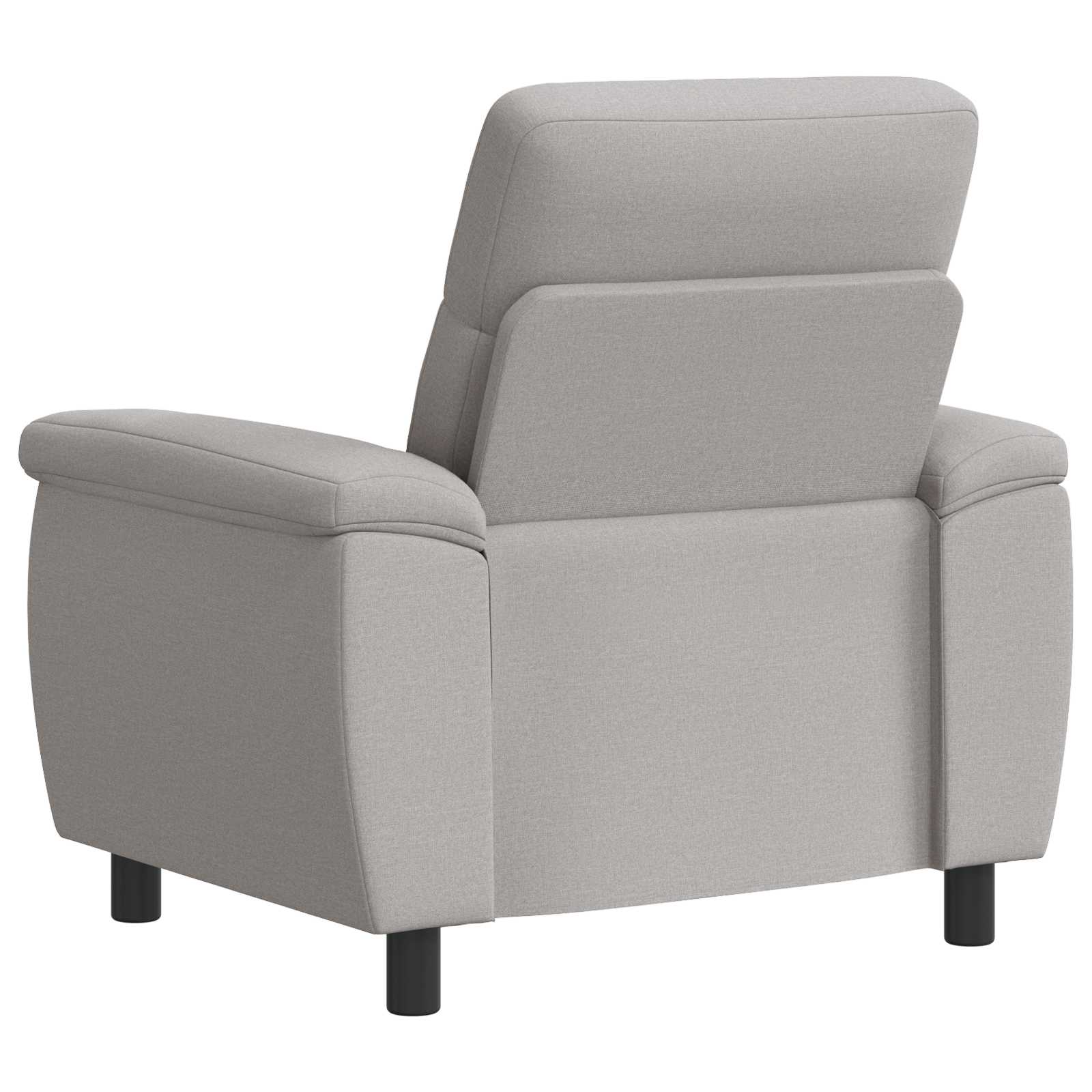 Bank Wolkengrijs 95 x 90 x 95 cm Stof