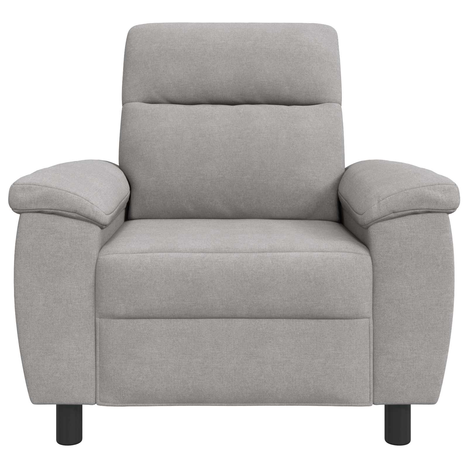 Bank Wolkengrijs 95 x 90 x 95 cm Stof