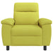 Bank Lichtgroen 95 x 90 x 95 cm Stof