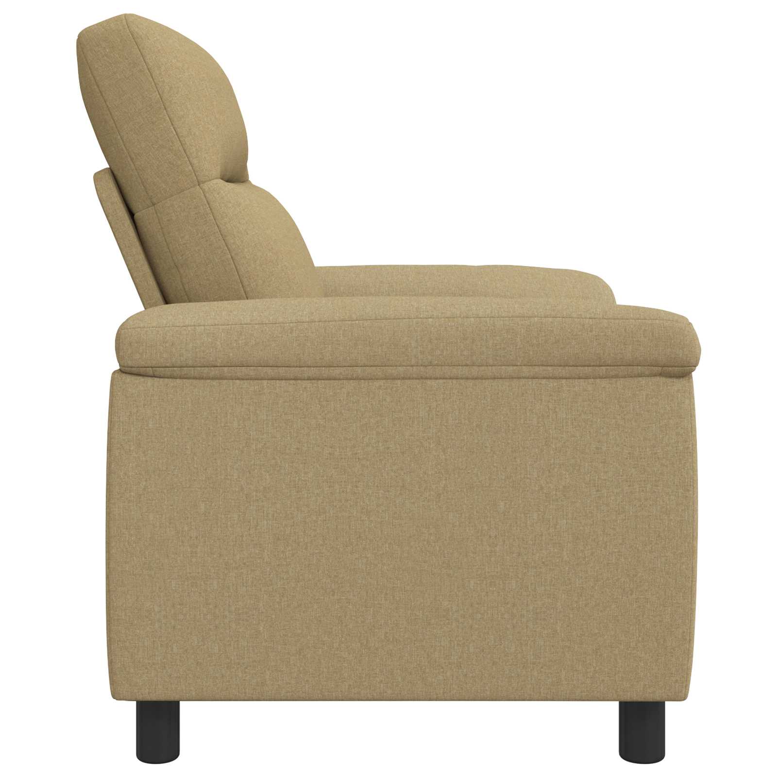 Bank Licht Bruin 95 x 90 x 95 cm Stof