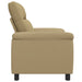 Bank Licht Bruin 95 x 90 x 95 cm Stof