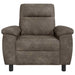 Bank Donkergrijs 95 x 90 x 95 cm Nep Suede Leer