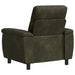 Bank Legergroen 95 x 90 x 95 cm Nep Suede Leer
