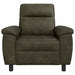Bank Legergroen 95 x 90 x 95 cm Nep Suede Leer