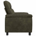 Bank Legergroen 95 x 90 x 95 cm Nep Suede Leer