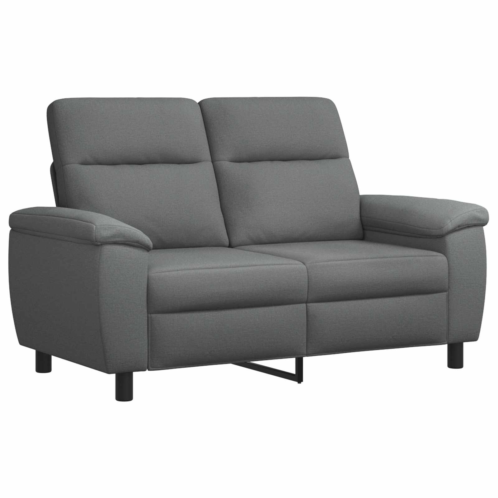 Bank Donkergrijs 158 x 90 x 95 cm Stof