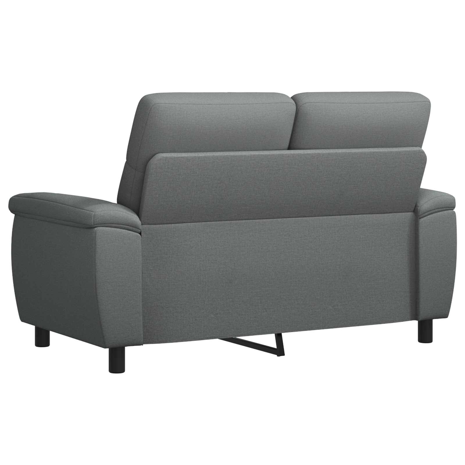 Bank Donkergrijs 158 x 90 x 95 cm Stof