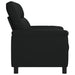 Bank Zwart 158 x 90 x 95 cm Stof