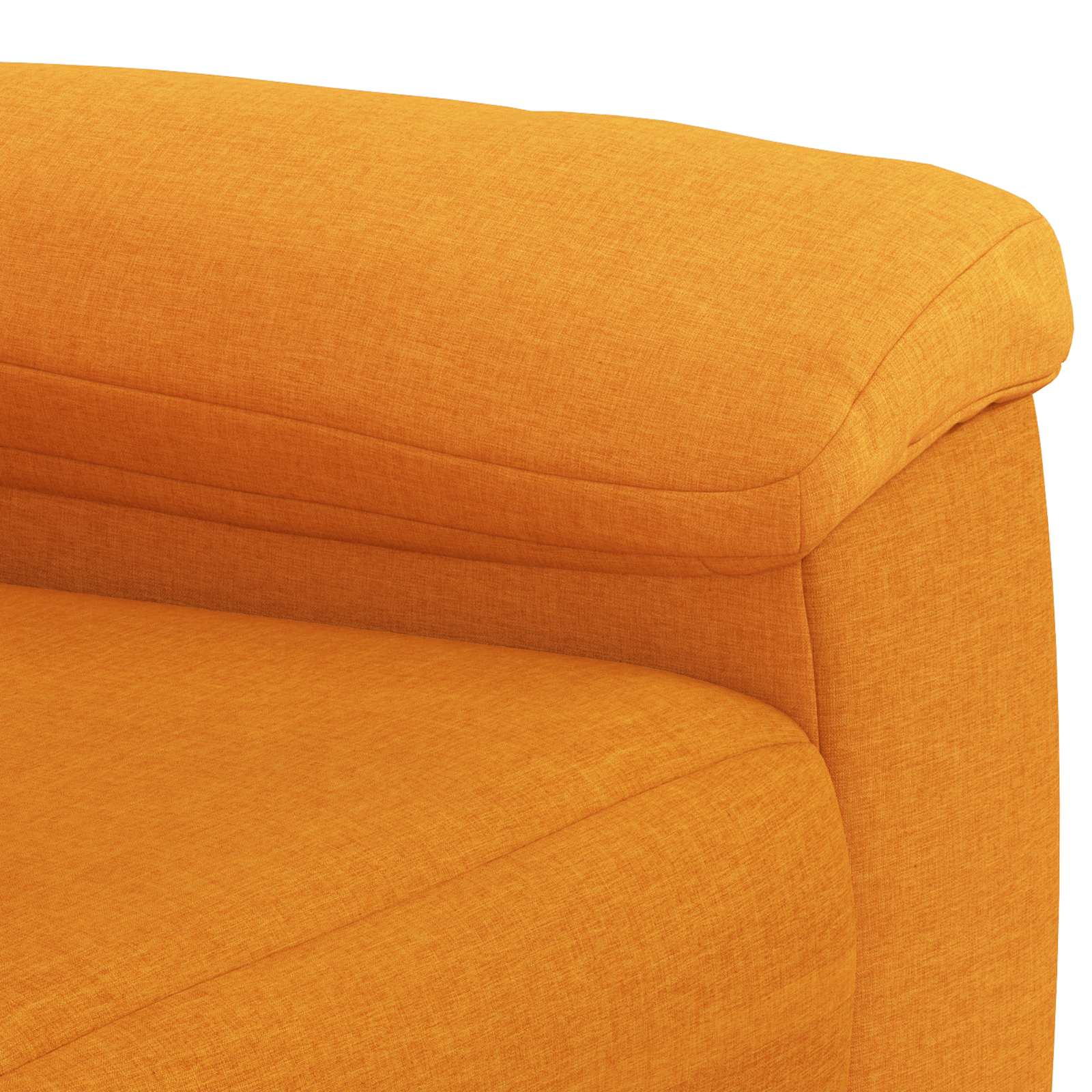 Bank Donkergeel 158 x 90 x 95 cm Stof