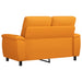Bank Donkergeel 158 x 90 x 95 cm Stof