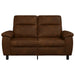 Bank Bruin 158 x 90 x 95 cm Nep Suede Leer