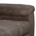 Bank Donkergrijs 158 x 90 x 95 cm Nep Suede Leer