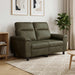 Bank Legergroen 158 x 90 x 95 cm Nep Suede Leer