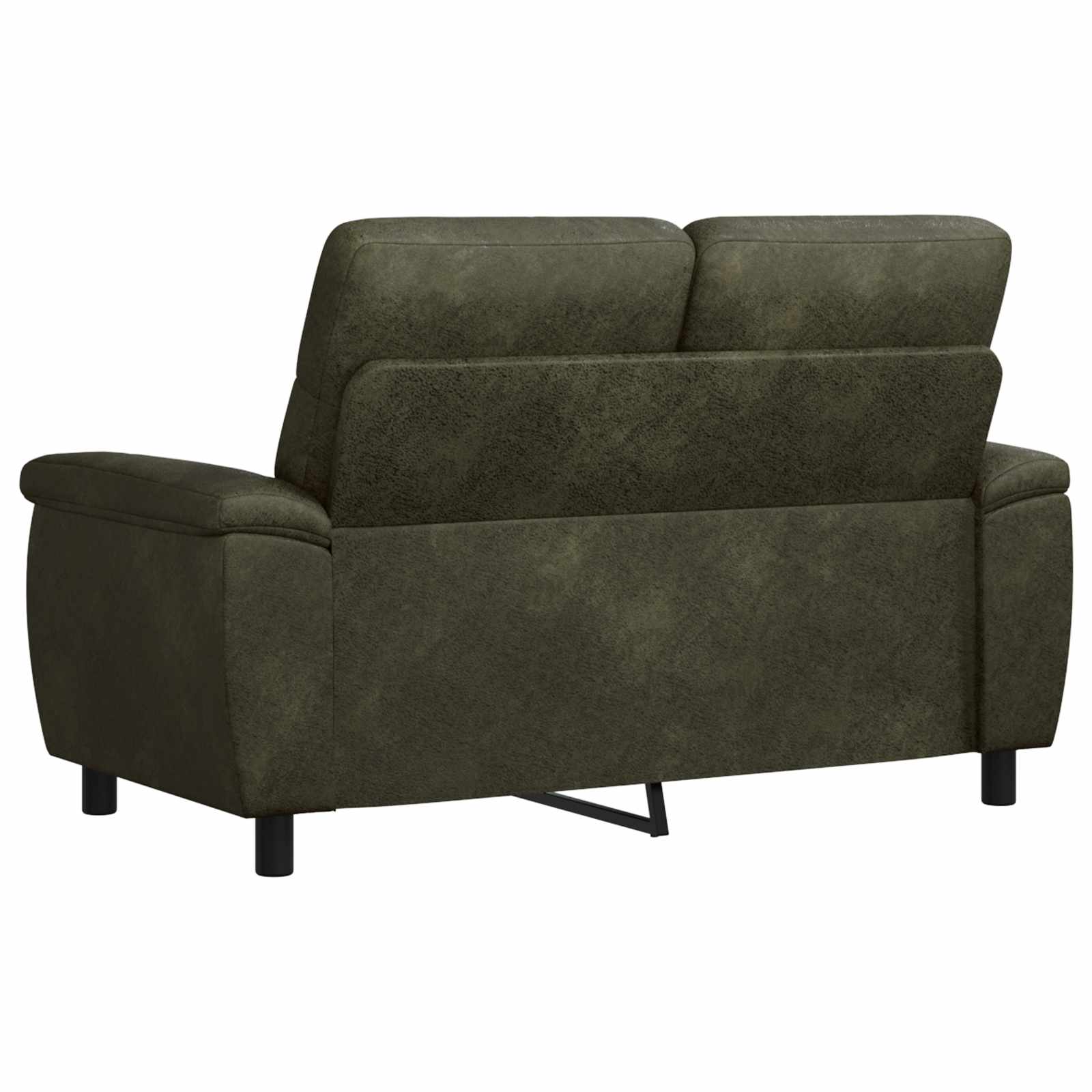 Bank Legergroen 158 x 90 x 95 cm Nep Suede Leer