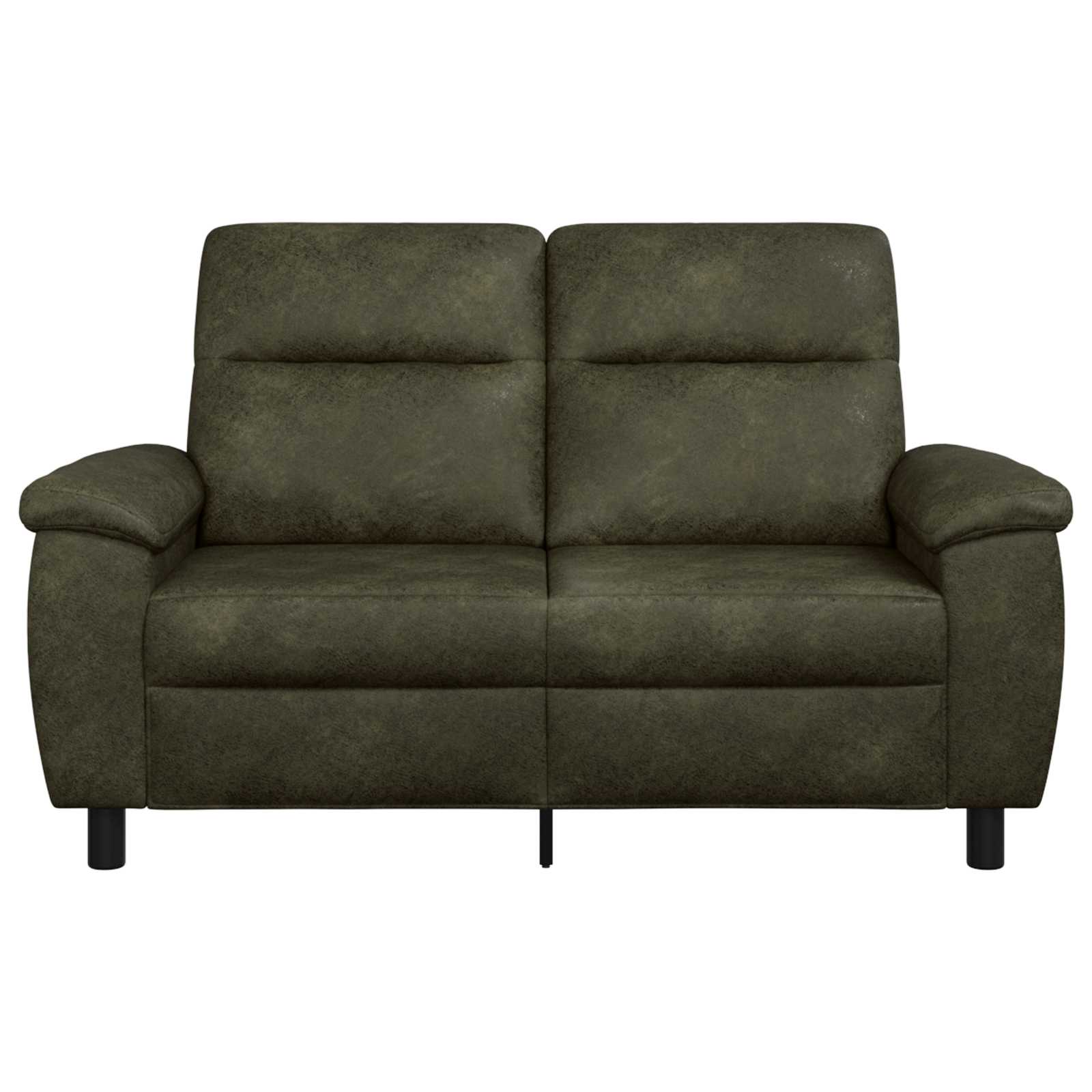 Bank Legergroen 158 x 90 x 95 cm Nep Suede Leer