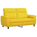 Bank Lichtgeel 178 x 90 x 95 cm Stof