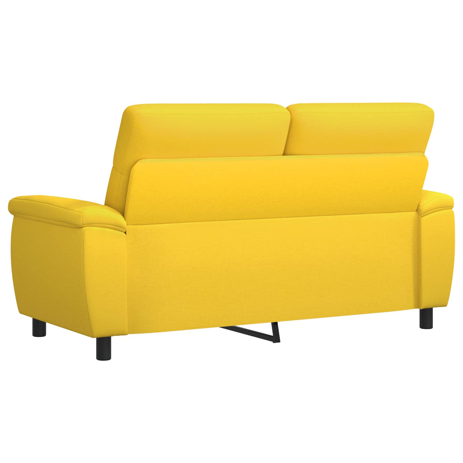 Bank Lichtgeel 178 x 90 x 95 cm Stof
