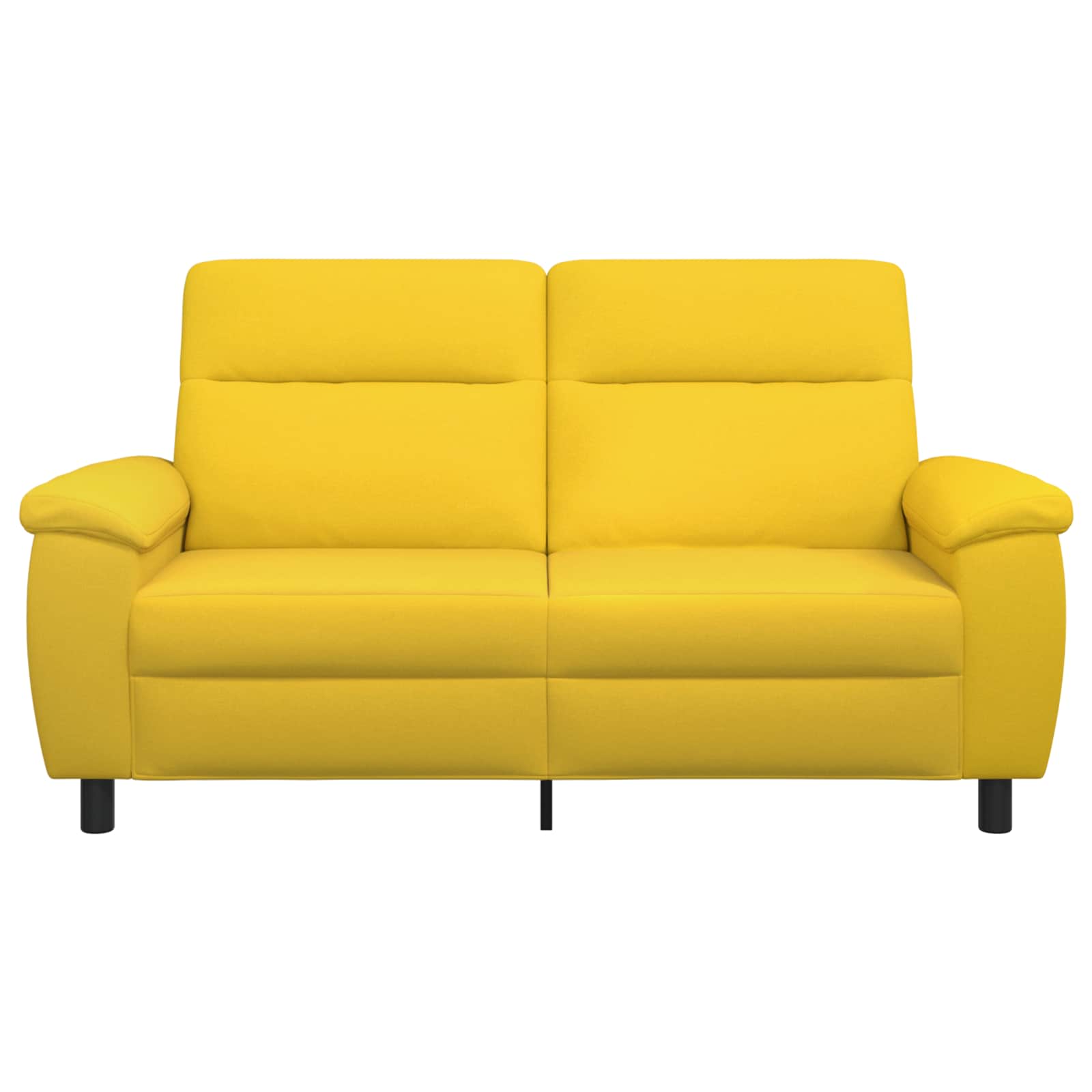 Bank Lichtgeel 178 x 90 x 95 cm Stof