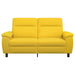 Bank Lichtgeel 178 x 90 x 95 cm Stof