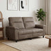 Bank Donkergrijs 178 x 90 x 95 cm Nep Suede Leer