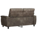 Bank Donkergrijs 178 x 90 x 95 cm Nep Suede Leer