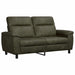 Bank Legergroen 178 x 90 x 95 cm Nep Suede Leer