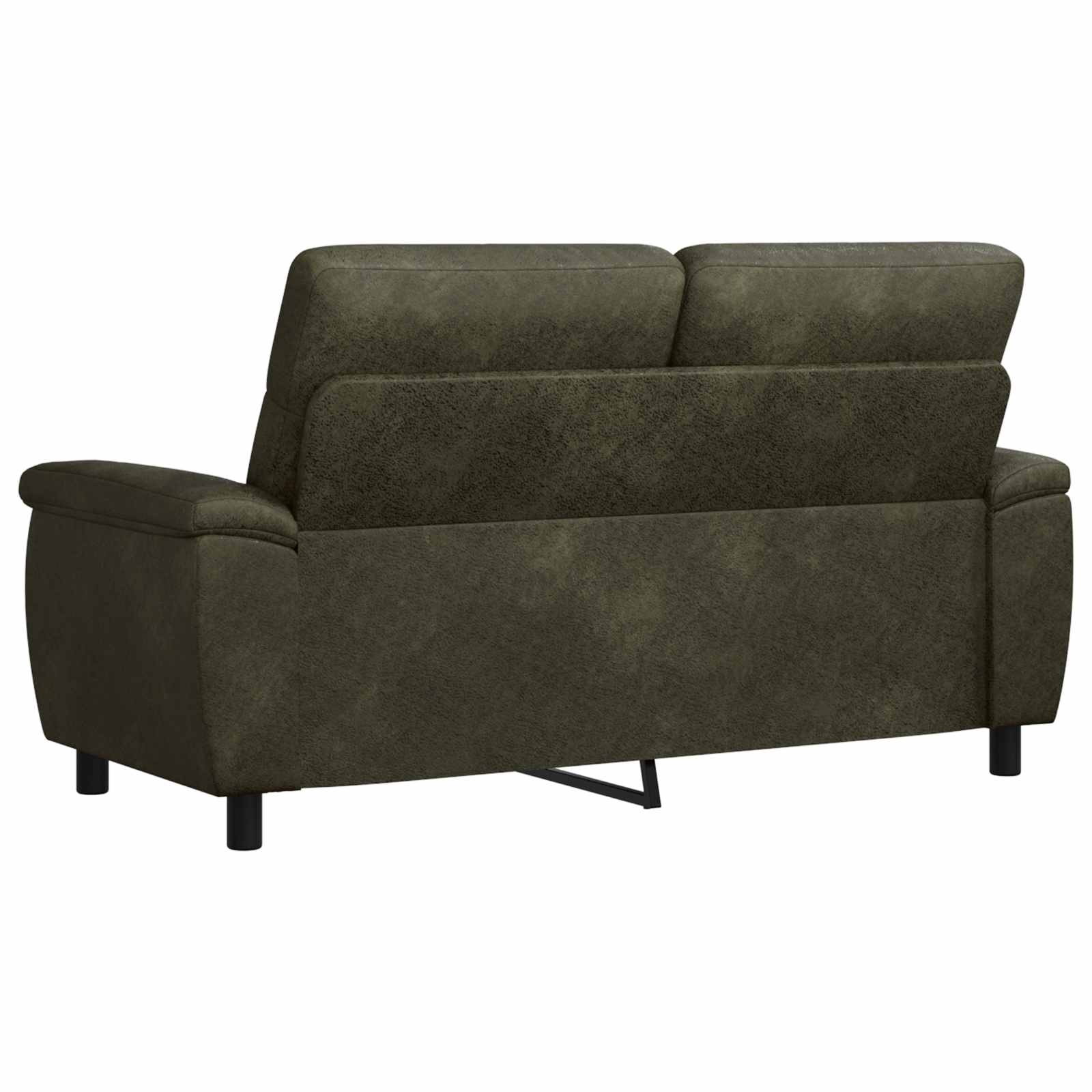 Bank Legergroen 178 x 90 x 95 cm Nep Suede Leer